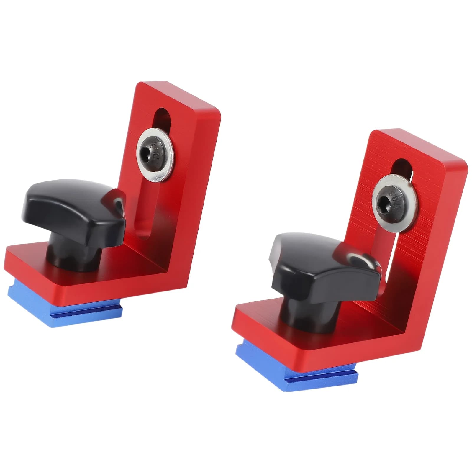2-pack kiinteät T-uran miter-track-pysäyttimet 30-tyyppiselle uralle