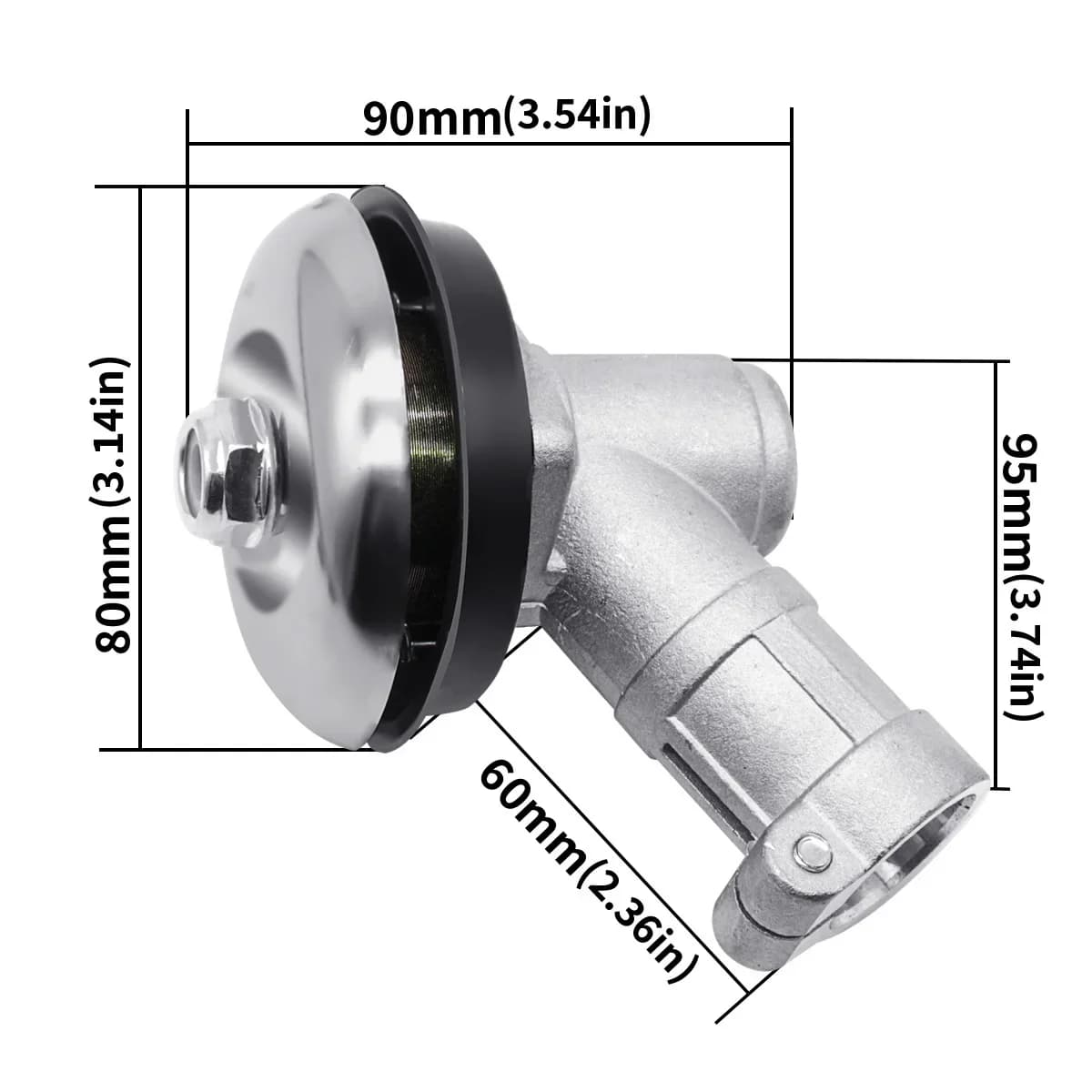 26 mm/28 mm ruohotrimmerin vaihdekotelon vaihtopää