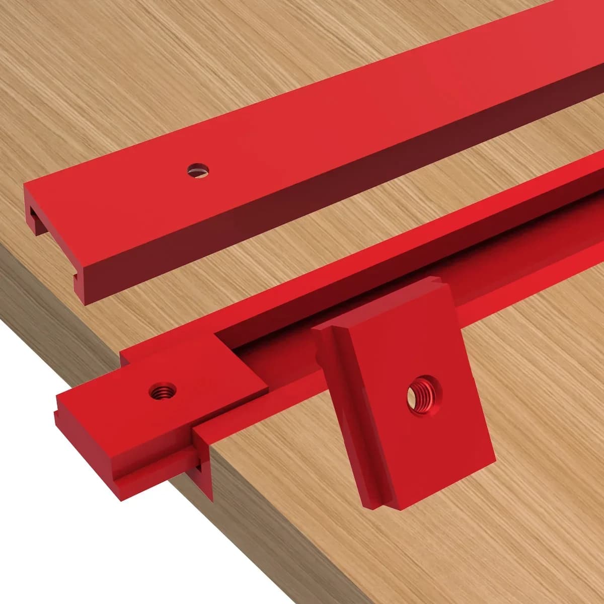 2-pack vahvat alumiiniset miter-runkojuksit pöytiin