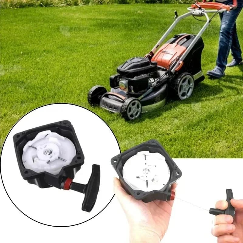 80 mm takaiskuvedon käynnistinyksikkö ruohonleikkureihin