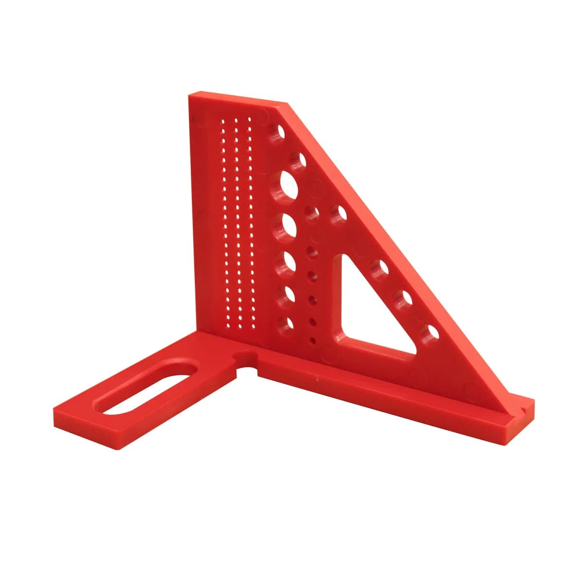 3D-monikulmainen muovinen mittaviivain