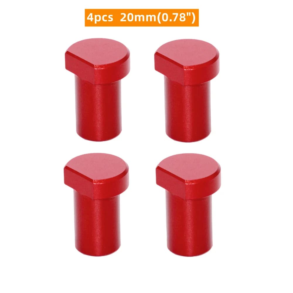 4-osainen alumiininen pöytäkiinnikeporat (Brake Dogs), 19/20mm