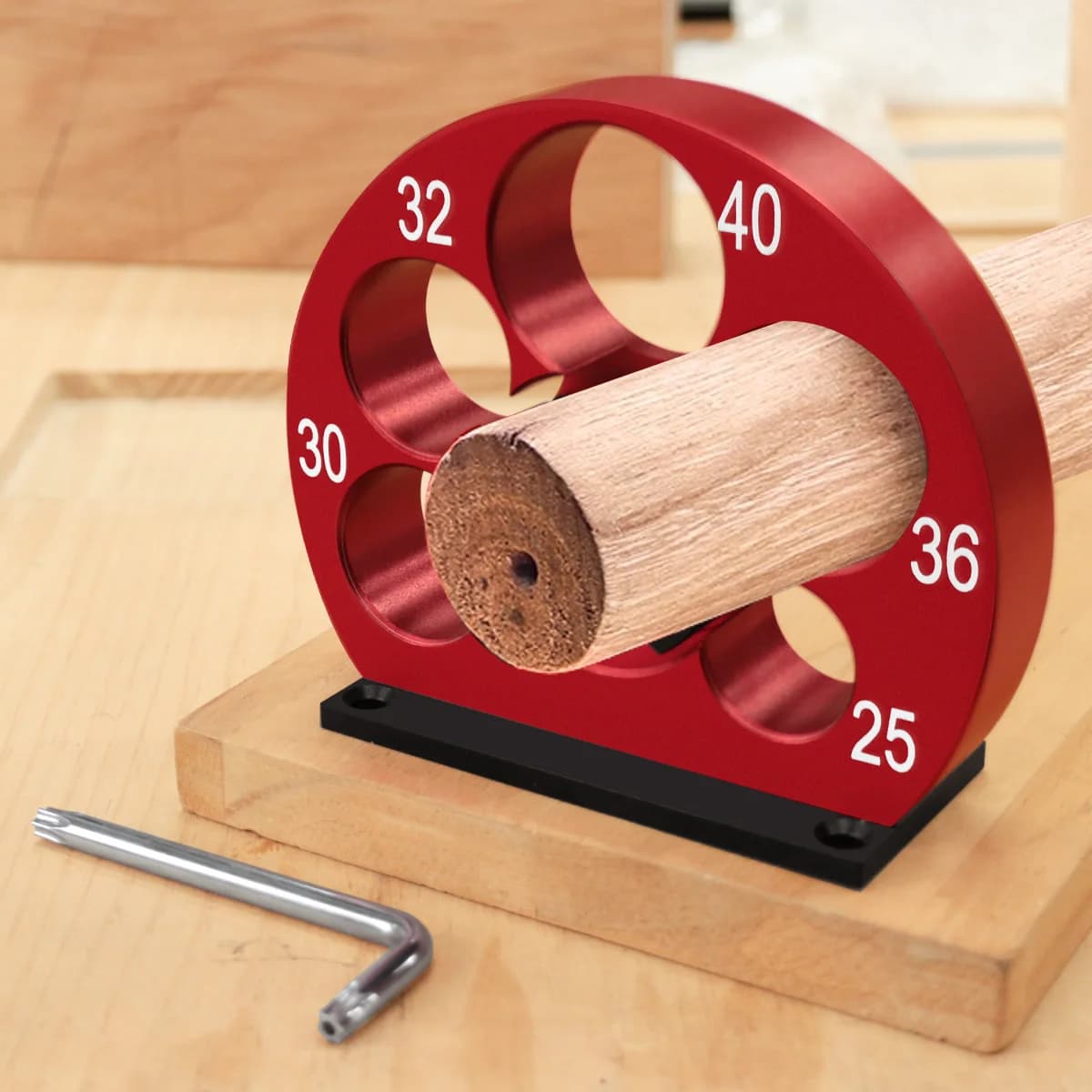 Säädettävä 5-reikäinen tulppaimenmuotti 25-40 mm