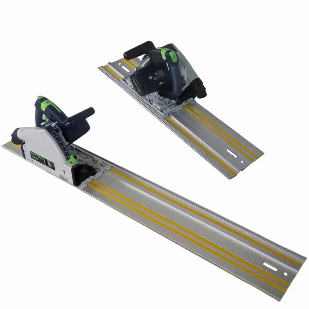 Alumiiniprofiiloinen sahausjyrsimen opaskiskojärjestelmä