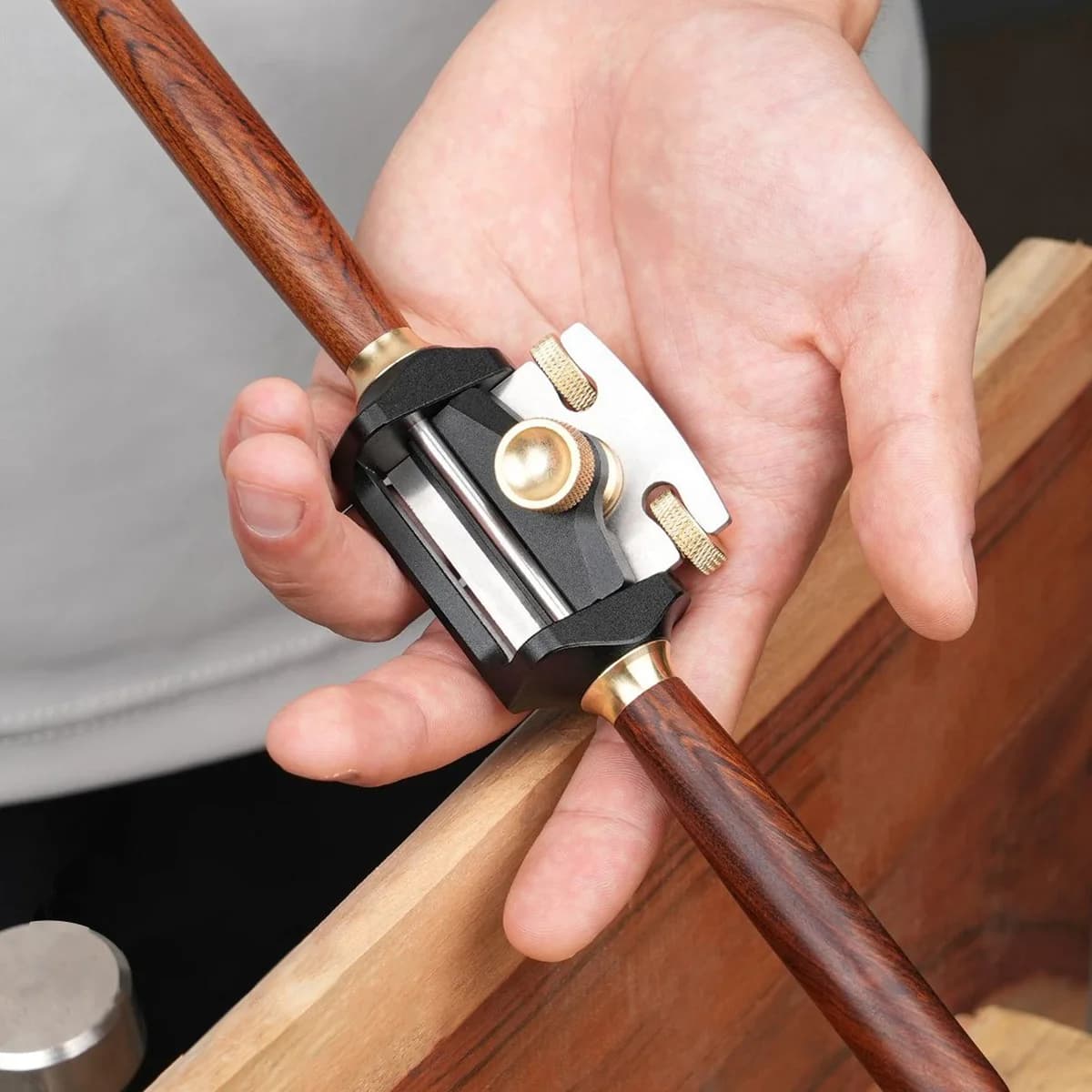 Säädettävä alumiiniseos mini-höylä, spokeshave-työkalu