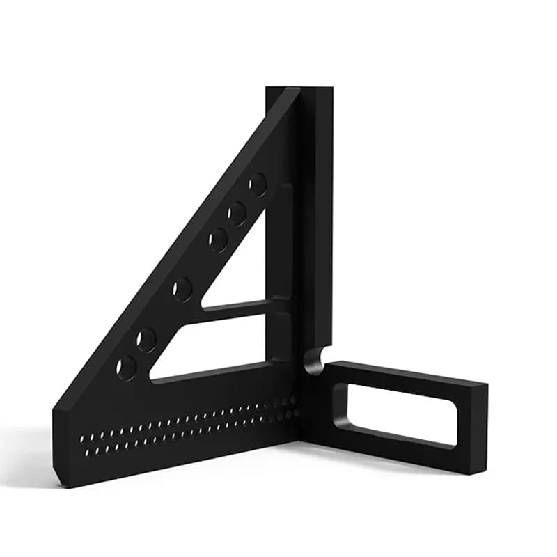 Alumiiniseos 3D-monikulmaviivain ja merkkauskynä