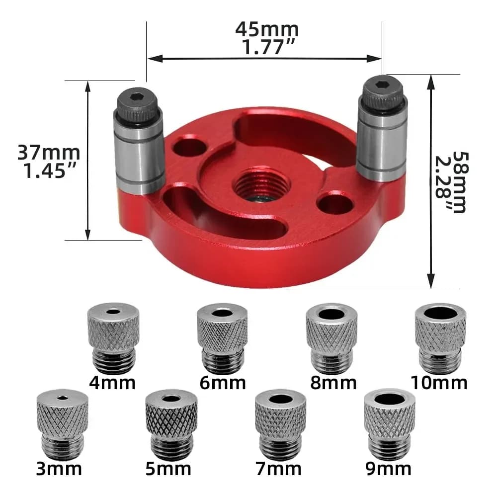 3-10mm pystysuora itsekkesittyvä tappausohjain