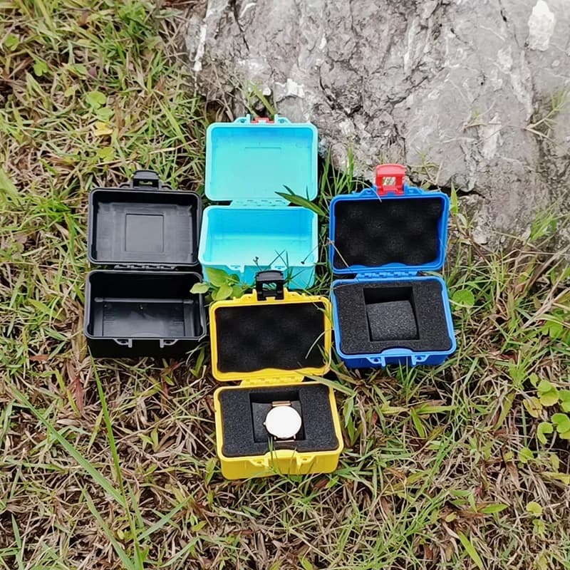 Pieni PP-työkalulaatikko vaahtomuovilla, 125x112x70 mm